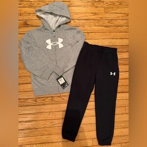 Under Armour boys size 6 matching set new